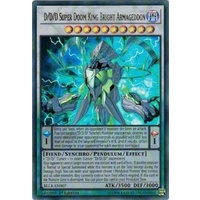 D/D/D Super Doom King Bright Armageddon Ultra Rare BLLR-EN007 1st Edition NM