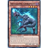 Yugioh Souleating Oviraptor Super Rare SR04-EN002  1st edition Mint
