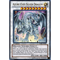 YUGIOH Azure-Eyes Silver Dragon - SDBE-EN040 - Ultra Rare