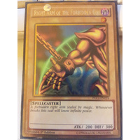 YUGIOH Right Arm of the Forbidden One PGL2-EN024 1st edition EXODIA