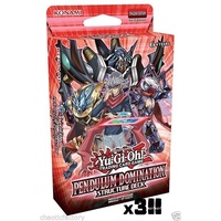 Yugioh TCG 3x DDD SDPD Pendulum Domination Structure Deck 