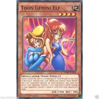 YUGIOH Toon Gemini Elf - DPBC-EN045 - Common 1st Edition 