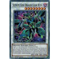 Yugioh LEDD-ENC30 Supreme King Dragon Clear Wing Common Mint
