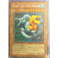 Yugioh Frost and Flame Dragon - TAEV-EN033 - Secret Rare 1st Edition