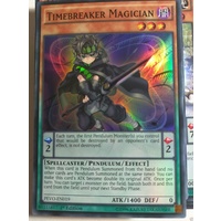 YUGIOH PEVO-EN019 Timebreaker Magician Super Rare 1st Edition MINT