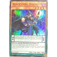 YUGIOH PEVO-EN004 Black Fang Magician Ultra Rare 1st Edition MINT