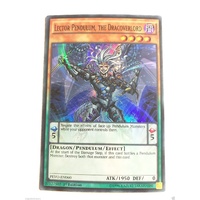 YUGIOH PEVO-EN060 Lector Pendulum, the Dracoverlord Super Rare 1st Edition  x 3 