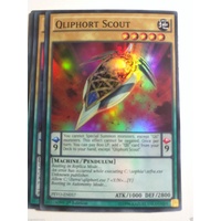 YUGIOH PEVO-EN057 Qliphort Scout Super Rare 1st Edition MINT