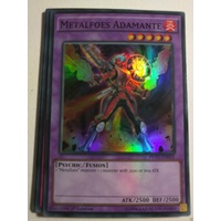 Yugioh PEVO-EN055 Metalfoes Adamante Super Rare 1st Edition MINT  