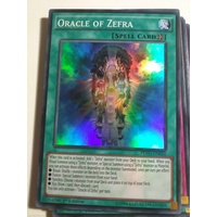 YUGIOH PEVO-EN050 Oracle of Zefra Super Rare 1st Edition MINT