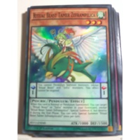 YUGIOH PEVO-EN048 Ritual Beast Tamer Zeframpilica Super Rare 1st Edition MINT