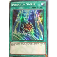 YUGIOH PEVO-EN035 Pendulum Storm Super Rare 1st Edition MINT  x 3