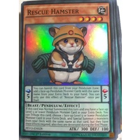 YUGIOH PEVO-EN028 Rescue Hamster Super Rare 1st Edition MINT