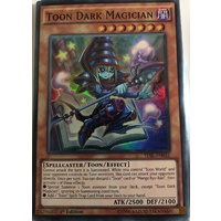YUGIOH Toon Dark Magician TDIL-EN032 Super Rare 1st Edition NM