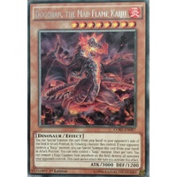 YUGIOH Dogoran, the Mad Flame Kaiju - CORE-EN087 Rare NM