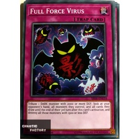 Yugioh SR06-EN034 Full Force Virus Common 1st Edition NM