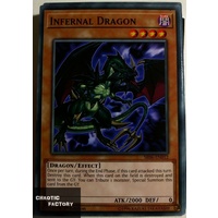 Yugioh SR06-EN012 Infernal Dragon Common 1st Edition NM