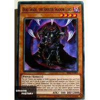 Yugioh SR06-EN003 Duke Shade, the Sinister Shadow Lord Common 1st Edition NM