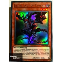 Yugioh SR06-EN000 Lilith, Lady of Lament Ultra rare 1st Edition NM