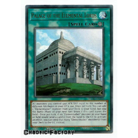 Yugioh FLOD-EN060 Palace of the Elemental Lords Ultra Rare 1st Edition NM