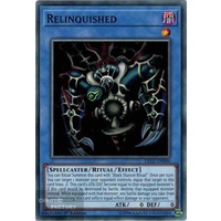 Yugioh LED2-EN000 Relinquished Common 1st Edition x3