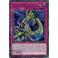 Yugioh LED2-EN010 Corrosive Scales Rare 1st Edition