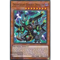 Yugioh LED2-EN015 Desperado Barrel Dragon Ultra rare 1st Edition NM