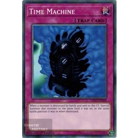 Yugioh LED2-EN020 Time Machine Common 1st Edition x3