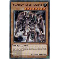 Yugioh LED2-EN034 Ancient Gear Golem Common 1st Edition x3