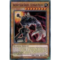 Yugioh LED2-EN035 Ancient Gear Golem  Ultimate Pound Common 1st Edition x3
