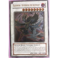 YU-GI-OH! Blackwing - Silverwind the Ascendant - SOVR-EN041 - Ultimate Rare UNL