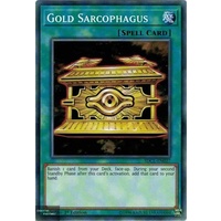 Yugioh SDCL-EN027 Gold Sarcophagus Common 1st Edition MINT