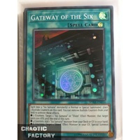 Yugioh SPWA-EN014 Gateway of the Six Super Rare 1st Edition