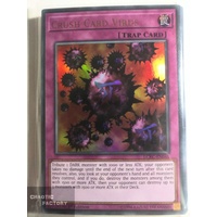 LCKC-EN046 Crush Card Virus Flame background Ultra Rare 1st Edition