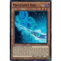Yugioh MP17-EN074 Magician's Rod Super rare  1st Edition NM