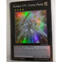 YU-GI-OH! Number S39: Utopia Prime Super rare 1st edition CROS-EN094
