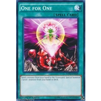 One for One Common Near Mint (various set)