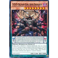 D/D/D Oblivion King Abyss Ragnarok Common SDPD-EN012  1st edition NM