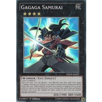 YUGIOH Gagaga Samurai - WSUP-EN027 - Super Rare - 1st Edition