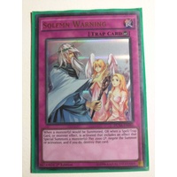Solemn Warning DUSA-EN085 Ultra Rare 1st edition