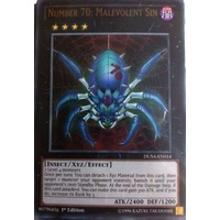 Number 70: Malevolent Sin DUSA-EN014 Ultra Rare 1st edition