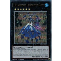 Full Armored Crystalzero Lancer DUSA-EN007 Ultra Rare 1st edition