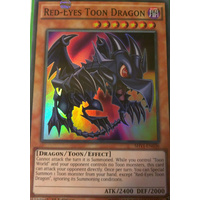Yugioh Red-Eyes Toon Dragon SHVI-EN036 Super rare NM