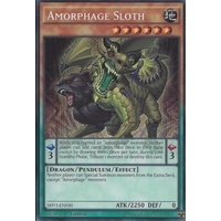 YUGIOH Amorphage Sloth - SHVI-EN030 - Secret Rare Shining Victory