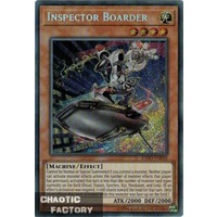 Yugioh EXFO-EN035 Inspector Boarder Secret Rare  Mint
