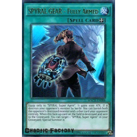 YUGIOH SPYRAL GEAR - Fully Armed Ultra Rare MACR-EN088 1st edition NM