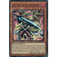 YUGIOH Ignis Heat, the True Dracowarrior Ultra Rare MACR-EN021 1st edition NM/VLP