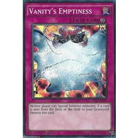 Vanity's Emptiness Super rare THSF-EN059 1st edition AUSTRALIA Yu-Gi-Oh!