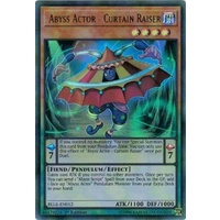 Abyss Actor - Curtain Raiser Ultra Rare BLLR-EN012 Mint 1st Edition