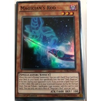 YUGIOH x 1 Magician's Rod - TDIL-EN019 - Super Rare - 1st Edition Near Mint